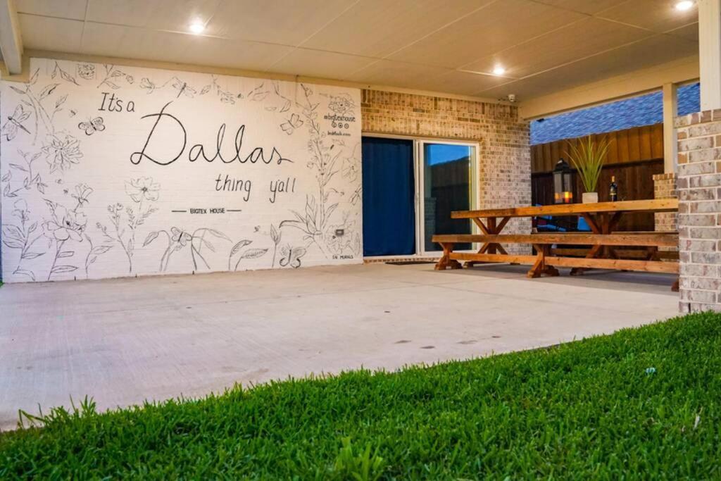 Dallas 4Br Large Yard W Hot Tub , Fire Pit And Basketball Hoop Exterior foto